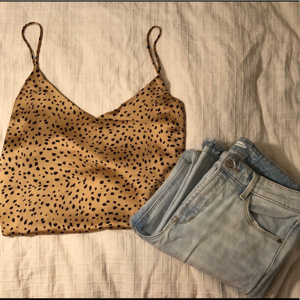 Forever 21 Leopard Tank